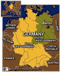 formr West Germany and formaer Est Germany